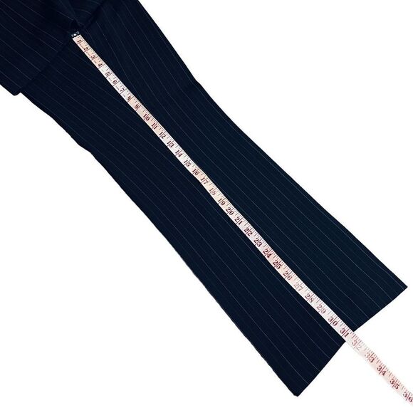 90s Rafaella Pinstripe Wide Leg, High Waist Dress Pants Trousers - Picture 13 of 13